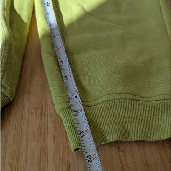 Lululemon W6BW6S Scuba High-Rise Cropped Cotton Jogger Pants in Wasabi, size 6 - Picture 10 of 10